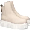 Clearance Attilio Giusti Leombruni Boots NAPPA ICE MILK Damen Stiefel | Plateauschuhe