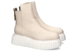 Clearance Attilio Giusti Leombruni Boots NAPPA ICE MILK Damen Stiefel | Plateauschuhe