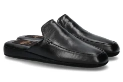 Sale Aldo Bruè Hauspantoffel 1000 NAPPA- nero/ schwarz Herren Hausschuhe