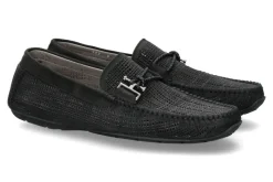 Clearance Aldo Bruè Mokassin NABUK SOFT NERO ACC Herren Slippers | Mokassins