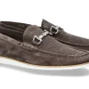 Best Aldo Bruè Mokassin PEACH CALF LEATHER VIGOGNA Herren Mokassins