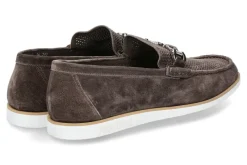 Best Aldo Bruè Mokassin PEACH CALF LEATHER VIGOGNA Herren Mokassins