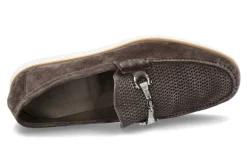 Best Aldo Bruè Mokassin PEACH CALF LEATHER VIGOGNA Herren Mokassins