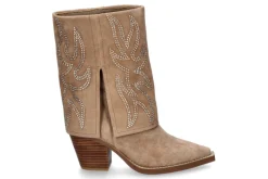 Sale Cowboy Boots CROSTA VISON- beige Damen Stiefel | Stiefeletten