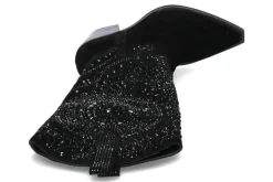 Sale Cowboy Boots CROSTA BLACK STRASS- schwarz Damen Stiefel