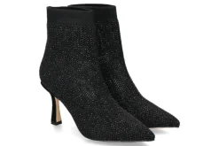 Hot Stiefelette LYCRA BLACK- schwarz Damen Stiefel | Stiefeletten