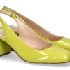 Best Attilio Giusti Leombruni Slingpumps ANGIE lime Damen Sandalen