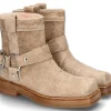 Best Attilio Giusti Leombruni Bootie RINA LOWBOOT- taupe Damen Stiefel | Stiefeletten