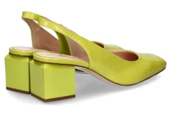 Best Attilio Giusti Leombruni Slingpumps ANGIE lime Damen Sandalen