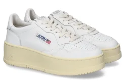 Clearance Damen-Sneaker PLATFORM LL15 LEATHER- white Damen Plateauschuhe