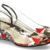 Best Azuree Cannes Keilsandale MANOU 930D compo elia kaki Damen Sandalen | Keilschuhe