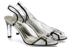 Online Azuree Cannes Sandale MARACA CAMAIEU VERNIS NOIR (39½) Damen Pumps | Sandalen