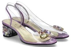 Online Azuree Cannes Sandalette MUKA VERNIS PARME ACC PASTEL Damen Sandalen