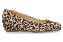 Sale Slipper 6060 CAMOSCIO- leopardino camel Damen Slipper