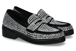 Best Loafer JAYA STRASS- schwarz Damen Slipper