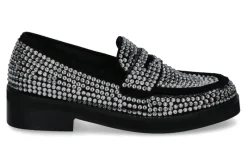 Best Loafer JAYA STRASS- schwarz Damen Slipper
