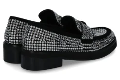 Best Loafer JAYA STRASS- schwarz Damen Slipper