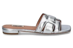 Best Pantolette HOLLY Nappa silber Damen Pantoletten