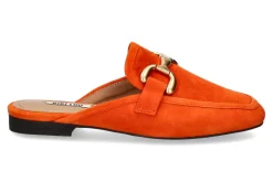 Fashion Sabot MOLLY VELOUR NARANJA Damen Pantoletten