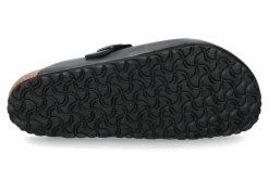 Online Clogs BOSTON BS NATURLEDER NORMALE WEITE- black/schwarz Herren Hausschuhe | Offene Schuhe