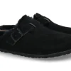 Sale Clogs gefüttert BOSTON NORMAL FUR BLACK (40) Damen Pantoletten | Hausschuhe