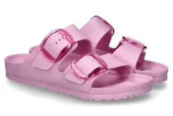 Best Damen- Pantolette ARIZONA BIG BUCKLE EVA SCHMALE WEITE- fondant pink Damen Hausschuhe