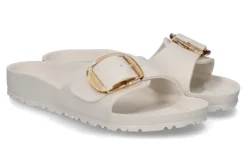 Outlet Damen- Pantolette MADRID BIG BUCKLE EVA SCHMALE WEITE-eggshell/hellbeige Damen Pantoletten | Hausschuhe