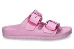 Best Damen- Pantolette ARIZONA BIG BUCKLE EVA SCHMALE WEITE- fondant pink Damen Hausschuhe