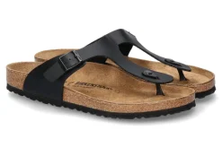 Sale Dianette GIZEH NORMAL BIRKO-FLOR BLACK (42) Damen Pantoletten | Hausschuhe
