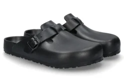 Hot Herren- Clogs BOSTON BS NORMAL- black/schwarz Herren Hausschuhe | Offene Schuhe