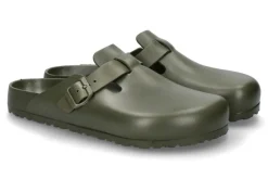 Best Herren- Clogs BOSTON EVA NORMALE WEITE- khaki Herren Hausschuhe | Offene Schuhe