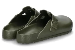 Best Herren- Clogs BOSTON EVA NORMALE WEITE- khaki Herren Hausschuhe | Offene Schuhe