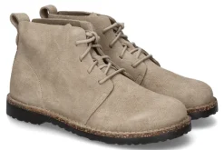 Fashion Herren- Stiefelette UPPSALA MID VELOURSLEDER- taupe Herren Stiefeletten / Stiefel