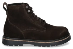 Outlet Herren- Stiefelette HIGHWOD LACE MID VELOURSLEDER- mocca/braun Herren Stiefeletten / Stiefel
