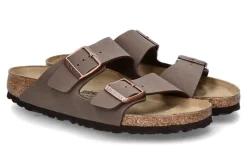 Discount Pantolette ARIZONA SCHMAL BS- mocca/ braun Herren Offene Schuhe