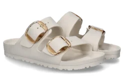 Sale Pantolette ARIZONA BIG BUCKLE EVA SCHMALE WEITE- eggshell Damen Pantoletten | Hausschuhe