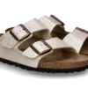 Sale Pantolette ARIZONA BS BIRKO-FLOR- graceful pearl white Damen Pantoletten | Hausschuhe
