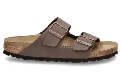 Discount Pantolette ARIZONA SCHMAL BS- mocca/ braun Herren Offene Schuhe