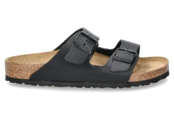 Sale Pantolette ARIZONA NORMAL LEDER- schwarz Damen Pantoletten | Offene Schuhe