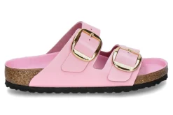 Best Pantolette ARIZONA BIG BUCKLE NORMAL- high shine fondant pink Damen Pantoletten | Hausschuhe
