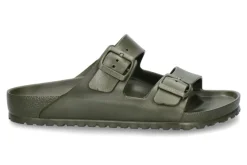 Clearance Pantolette ARIZONA EVA KHAKI NORMAL Damen Pantoletten | Offene Schuhe