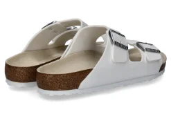 Online Pantolette ARIZONA NORMAL BIRKO-FLOR WEISS (37 ) Damen Pantoletten | Hausschuhe