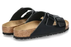 Sale Pantolette ARIZONA NORMAL LEDER- schwarz Damen Pantoletten | Offene Schuhe