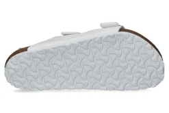 Online Pantolette ARIZONA NORMAL BIRKO-FLOR WEISS (37 ) Damen Pantoletten | Hausschuhe