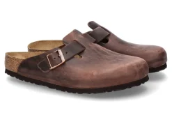 Best Pantolette Boston BS Braun Herren Offene Schuhe