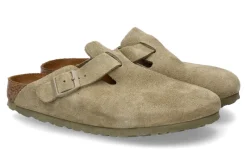 Discount Pantolette BOSTON SCHMAL -faded khaki Herren Offene Schuhe