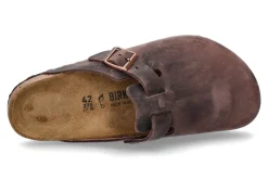Best Pantolette Boston BS Braun Herren Offene Schuhe