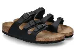 Best Pantolette FLORIDA BS BIRKO-FLOR- black/schwarz Damen Pantoletten | Hausschuhe