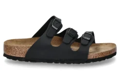 Best Pantolette FLORIDA BS BIRKO-FLOR- black/schwarz Damen Pantoletten | Hausschuhe