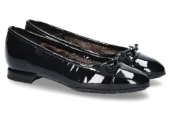 Discount Ballerina gefüttert PIA SOFTLACK BLU Damen Ballerinas